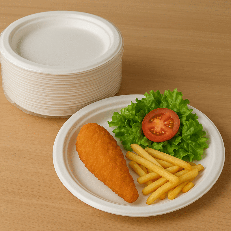 7" Round Plate
